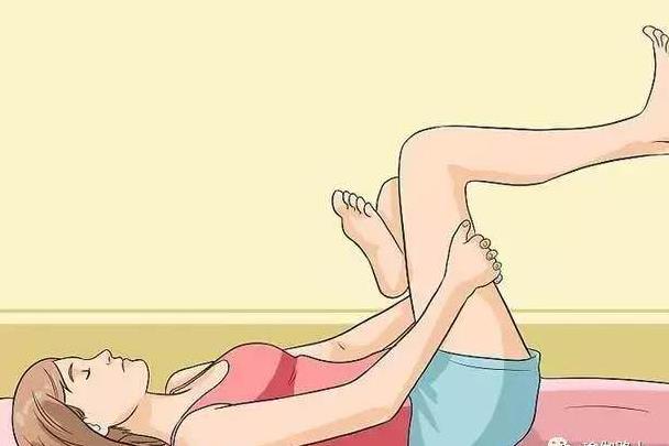 躺在床上的瑜伽,每天10分钟相当慢跑一小时,瘦腿瘦肚子.